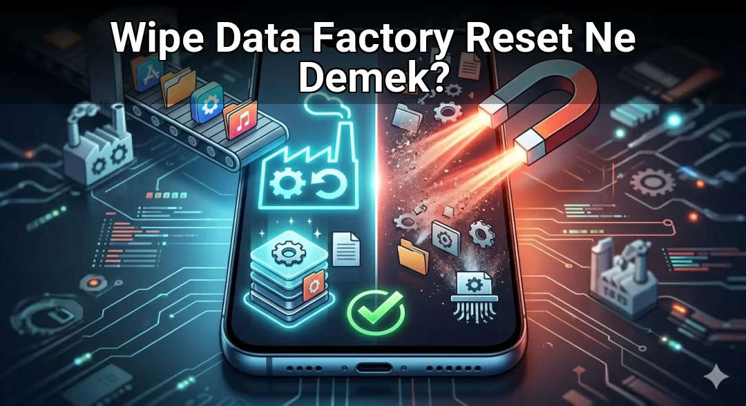 Wipe Data Factory Reset Ne Demek?